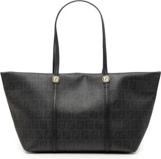 Fendi Pre-owned Fendi Zucchino Coated Canvas Tote Ladies U8XQTHOYKLD9CF71