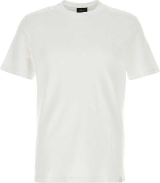 Brioni White Cotton T-shirt
