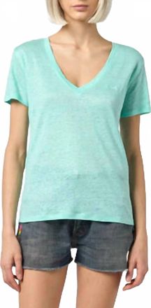 MC2 Saint Barth Eloise Tee In Water Green