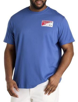 Nautica Big & Tall Beach Vibes Graphic Tee in Union Blue at Nordstrom, Size 2X Big