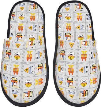 Generic Slippers Construction Equipments Worker Unisex Slipper Breathable Indoor Shoes For Hotel Home Indoor M