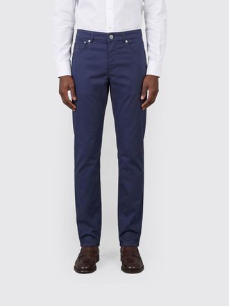 Brunello Cucinelli Cotton Stretch Slim Fit Trousers