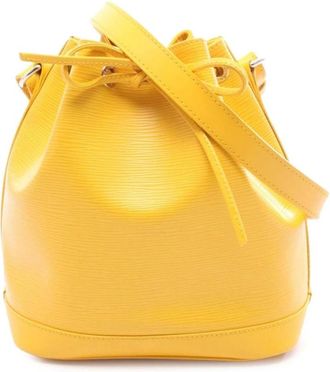 Louis Vuitton Pre-owned Bucket Bags, female, Yellow, Size: ONE SIZE Pre-owned Epi Leather Bucket Bag