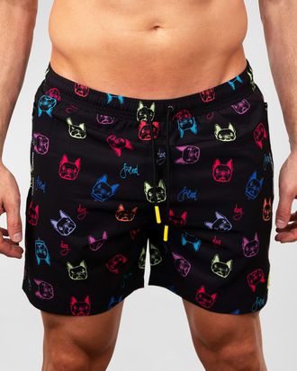 Maceoo Men & apos;s Lion Swim Shorts