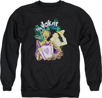 Gildan Batman Its All A Joke Adult Crewneck Sweatshirt