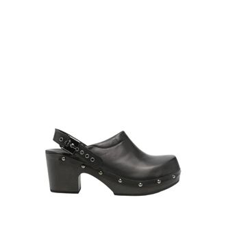 Scholl Zoccoli Slingback F01321 - - Shoes - Donna - Nero - 40 EU