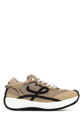Loewe Beige Logo Sneakers