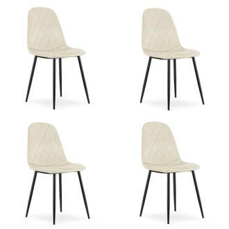 OEM Silla Asti - Terciopelo Beige X 4