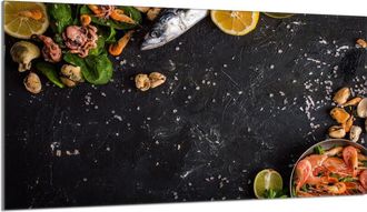 OEM Placa Protectora De Vidrio Para Estufa 90x52 Pescado