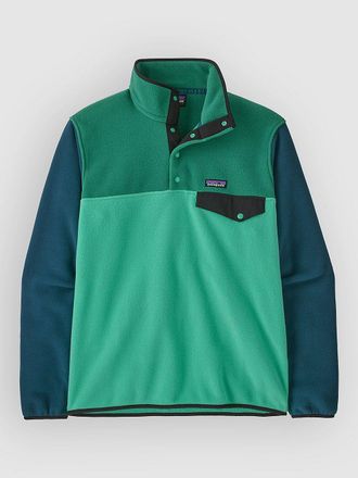 Patagonia LW Synch Snap-T Half-Zip Fleece Pullover gr&uuml;n