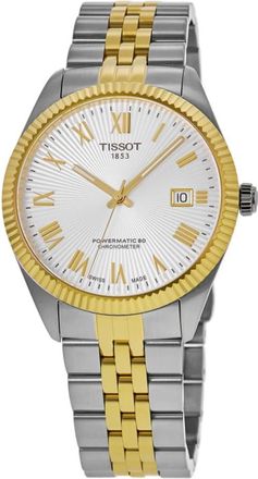 Tissot Ballade Automatic 39mm Silver Dial Two-Tone Stainless Steel Mens Watch T156.408.22.033.00