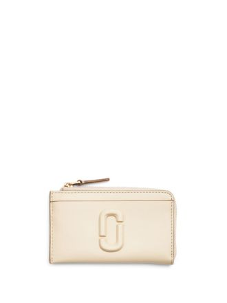 Marc Jacobs Portafoglio The Covered J Marc con zip - Toni neutri