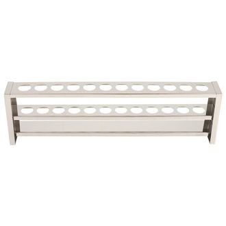 OEM Soporte Para Tubos De Ensayo De Laboratorio: Gran Capacidad, Acero Inoxidable, Duradero, Ligero, Dise&ntilde;o De Doble Capa, Ahorra Espacio, Resistente A Pr