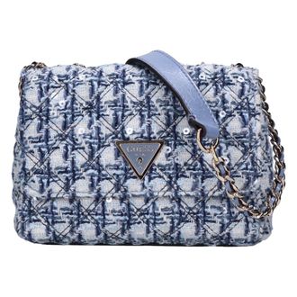 Guess Dames, Tassen, Blauw, Maat: ONE Size Leer