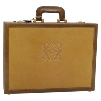 Loewe Vintage Handbags, unisex, Beige, ONE SIZE, Pre-owned Handbag