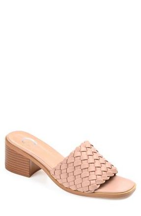 Journee Collection Fylicia Mule in Blush at Nordstrom Rack, Size 6.5