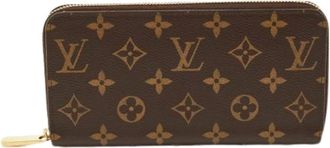 Louis Vuitton Pre-owned Wallets, female, Brown, Size: ONE SIZE Pre-owned Canvas Wallet
