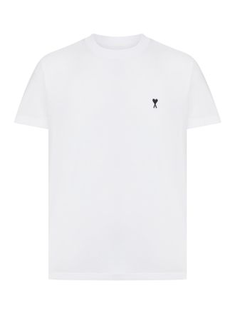 Ami AMI DE COEUR T-SHIRT IN ORGANIC COTTON JERSEY - Ami Paris - Man