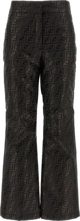 Fendi Brown Cotton Athletic Womens Pants