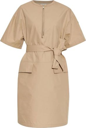 Moncler Abito midi con cintura - Toni neutri