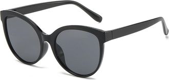 Generic Mens Beach Driving Sunglasses Womens Outdoor Commuting Vacation Sun Glasses(Black)