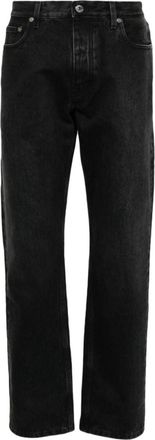 Off-white Black Tapered denim jeans