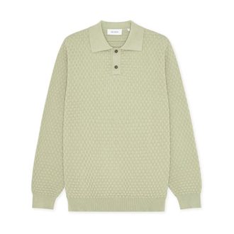 Les Deux Polo Ronde Hals Truien - Heren - Truien - Groen - Maat: M
