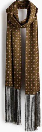 H&M Schal mit Fransen - Green