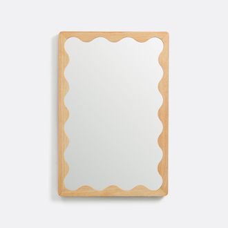 La Redoute Interieurs Spiegel met golvend frame, hoogte 91 cm, Lia
