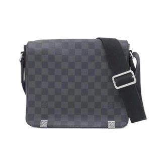 Louis Vuitton Pre-owned Damier Graphite Schoudertas - Dames - Pre-owned - Grijs - Maat: ONE Size Leer