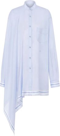 Moschino Camicia asimmetrica - Blu