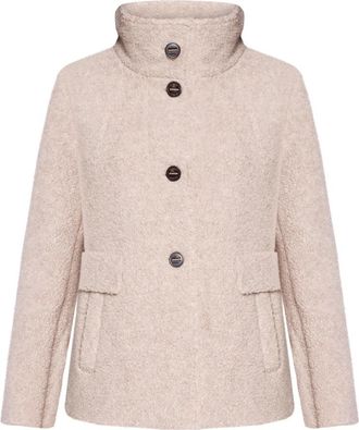 Gil Bret Woljas - Dames - Zomerjassen - Beige - S - Wol - Jassen