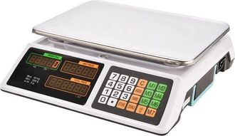 OEM B&aacute;scula De Taller Electr&oacute;nica Hasta 40 Kg, Funci&oacute;n De Tara, Pantalla Retroiluminada Wagpro S40