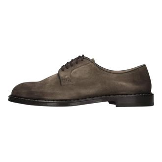 Doucal's Derby Veterschoen - Heren - Nette schoenen - Bruin - 41 EU - Leer - Schoenen