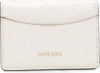 Hidesins Leren Creditcardhouder - Dames - Portefeuilles - Wit - ONE Size - Leer - Accessoires