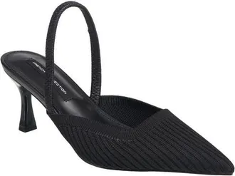 French Connection Bobo Slingback Kitten Heel in Black at Nordstrom, Size 10
