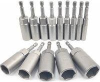 OEM Juego De 14 Piezas De Vasos De Gran Profundidad, Adaptador Hexagonal De 619 Mm, Profundidad De Corte De 34 Mm, Vaso Hexagonal Para Tuercas De Destorni