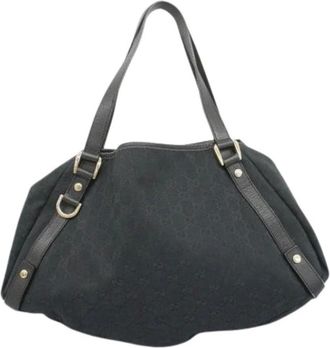 Gucci Pre-owned Shoulder Bags, female, Black, Size: ONE SIZE Pre-owned Tote bag