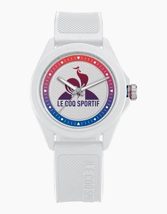 Le Coq Sportif Mens Monochrome Digital Watch - White - Size: ONE size
