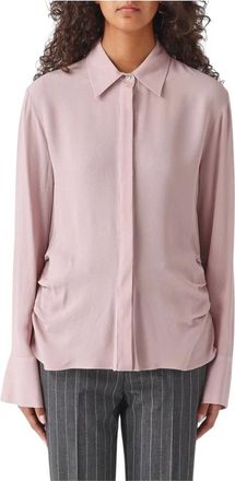 Pinko Pinko - Cimbidio Camicia - Dames - Blouses & Shirts - Roze - Maat: S Leer