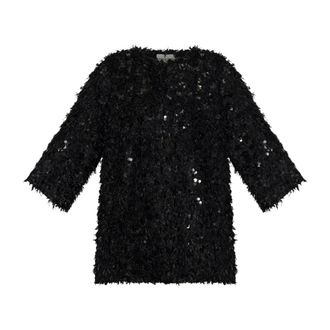 Munthe Mujer, Jerseys, Negro, Talla: L