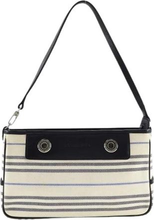 Burberry Pre-owned Canvas Schoudertas - Dames - Vintage Schoudertas - Veelkleurig - ONE Size - Vintage
