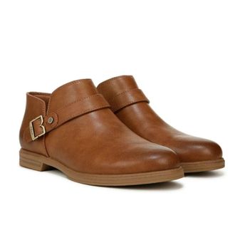 Dr. Scholls Womens Dr. Scholls Hello J2142S1200 Boots Honey Leather Ankle Bootie ZAP1602
