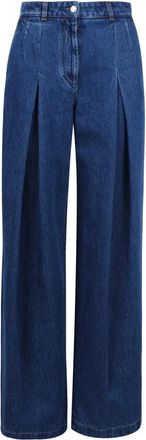 Dolce & Gabbana Jeans, Dames, Blauw, S, Denim, Denim Broek