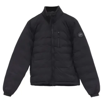 Canada Goose Lodge Down Jacket in Black Polyamide