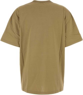 Prada Womens Sage Green Jersey T-Shirt Oliva T-shirts And Polos