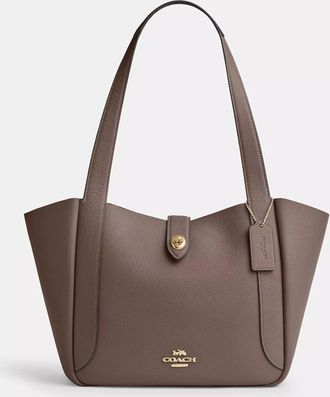 Coach Hadley Turnlock Tote Bag