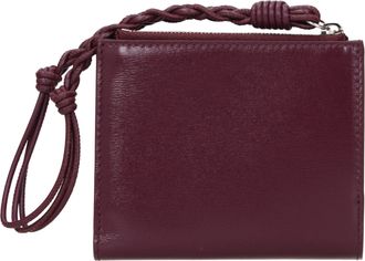 Jil Sander Leather Wallet - Burgundy