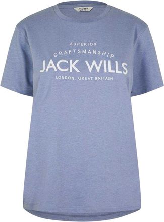 Jack Wills Dames/Dames Forstal boyfriend T-shirt (Alikruik)