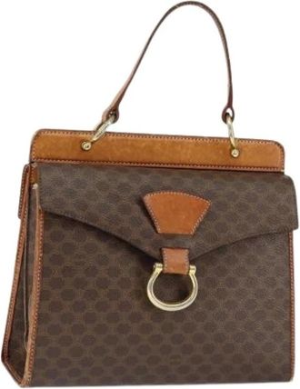 Celine Pre-owned Handbags, female, Brown, Size: ONE SIZE Pre-owned Vintage Handbag